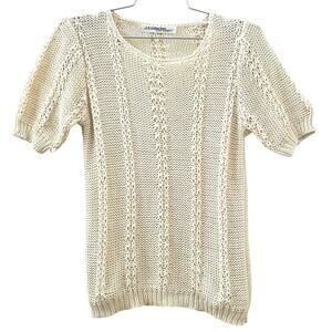 Vintage loose-knit sweater